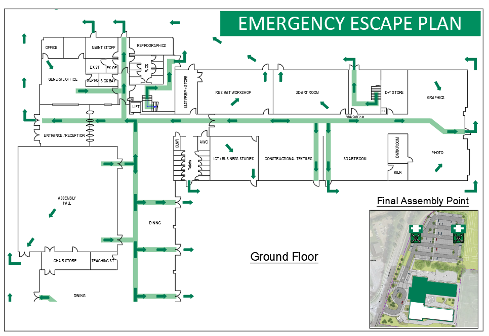Emergency Escape Diagrams